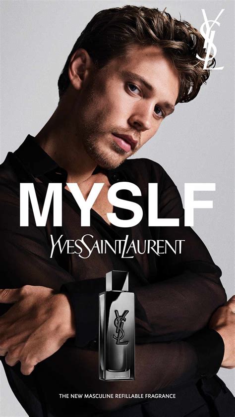 yves saint laurent commercial model.